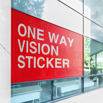 One Way Vision Stickers (Perforated)